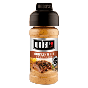 Weber Chicken'n Rib Seasoning, 2.75 oz.