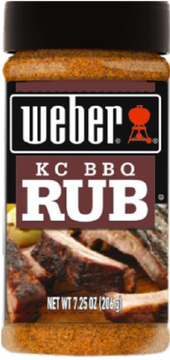 Weber KC BBQ Rub, 7.25 oz.