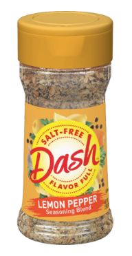 Dash™ Lemon Pepper Seasoning Blend, 2.5 oz. - Pantryful
