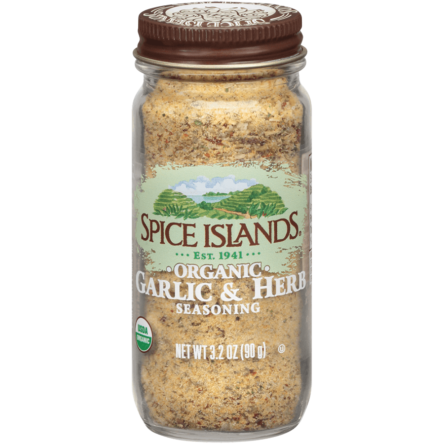 Spice Islands Organic Garlic & Herb Seasoning, 3.2 oz.