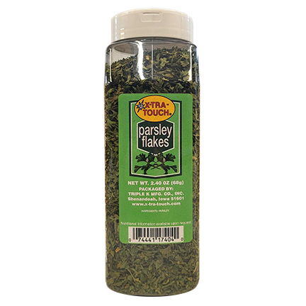 X-TRA TOUCH Parsley Flakes, 2.4 oz.