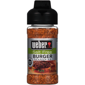 Weber Salt-Free Burger Seasoning, 2.75 oz.