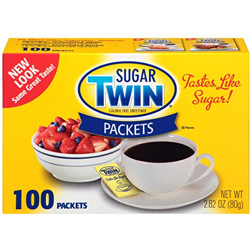Sugar Twin Sweetener Packets, 100 packets