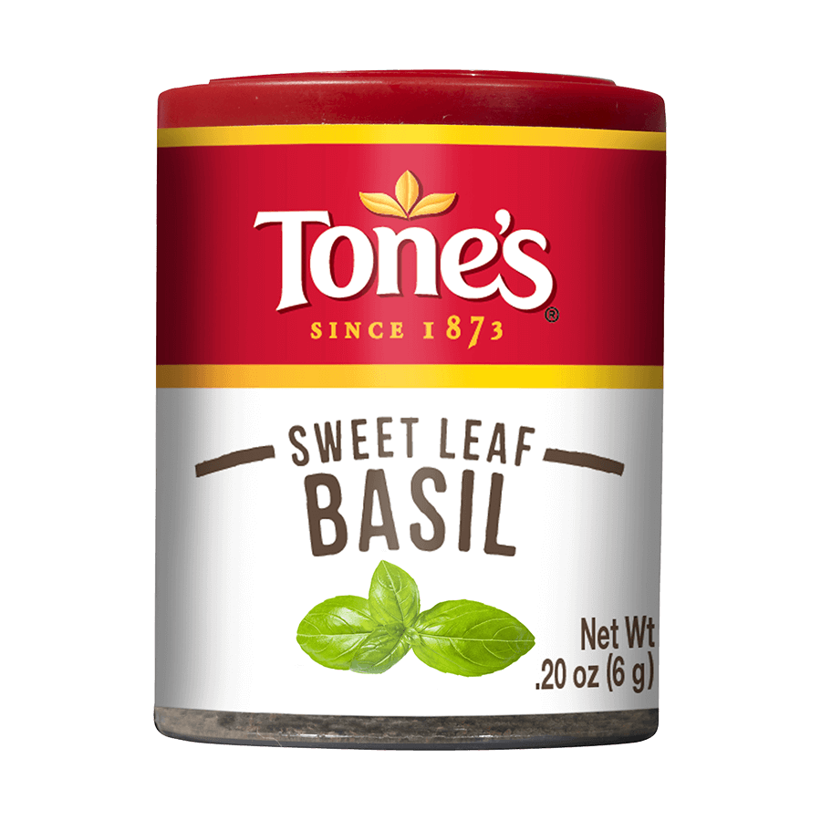 Tone's Basil Leaves, (Pack of 6)