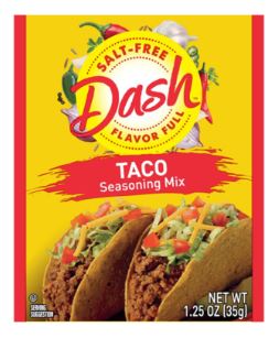 Dash™ Taco Seasoning, 1.25 oz.