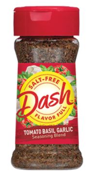 Dash™ Tomato Basil Garlic Seasoning Blend, 2 oz.