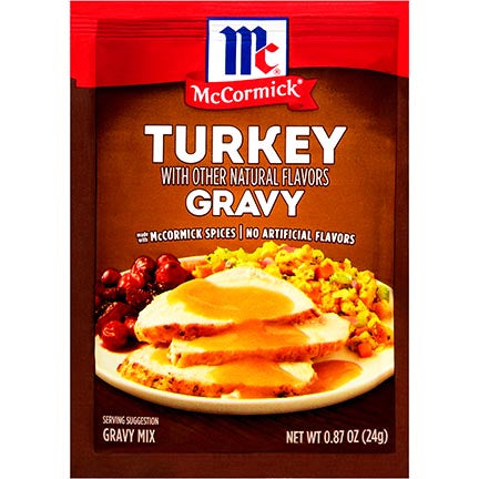 McCormick® Turkey Gravy, .87 oz.