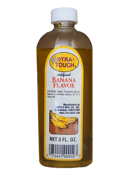 X-TRA TOUCH Banana Flavoring, 3 oz.