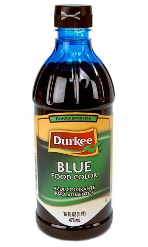 Durkee Blue Food Color, 16 oz.
