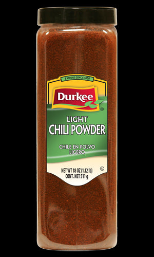 Durkee Light Chili Powder, 18 oz