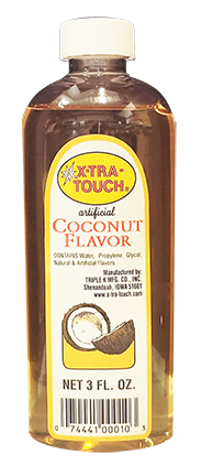 X-TRA TOUCH Coconut Flavoring, 3 oz.