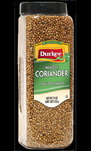 Durkee Whole Coriander, 11 oz