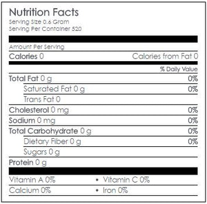Nutritional Information 
