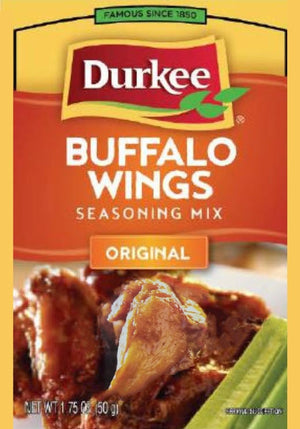 Durkee Original Buffalo Wings Seasoning Mix, 1.75 oz.