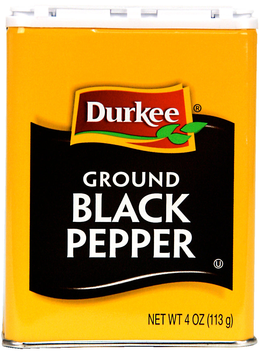 Durkee Ground Black Pepper, 4 oz.