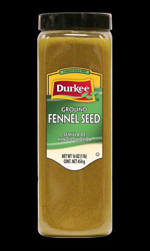 Durkee Ground Fennel Seed, 16 oz