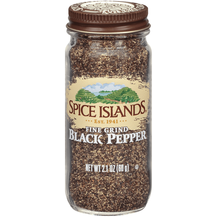 Spice Islands Fine Grind Black Pepper, 2.1 oz.