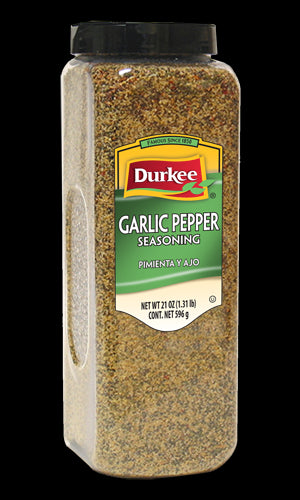 Durkee Garlic Pepper, 21 oz