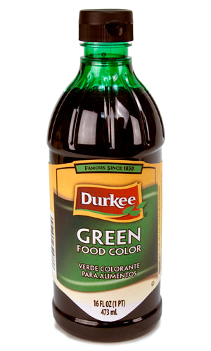 Durkee Green Food Color, 16 oz