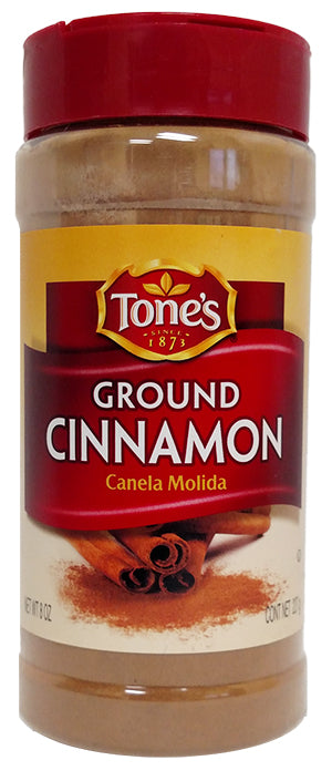 Tone's Ground Cinnamon, 8 oz.