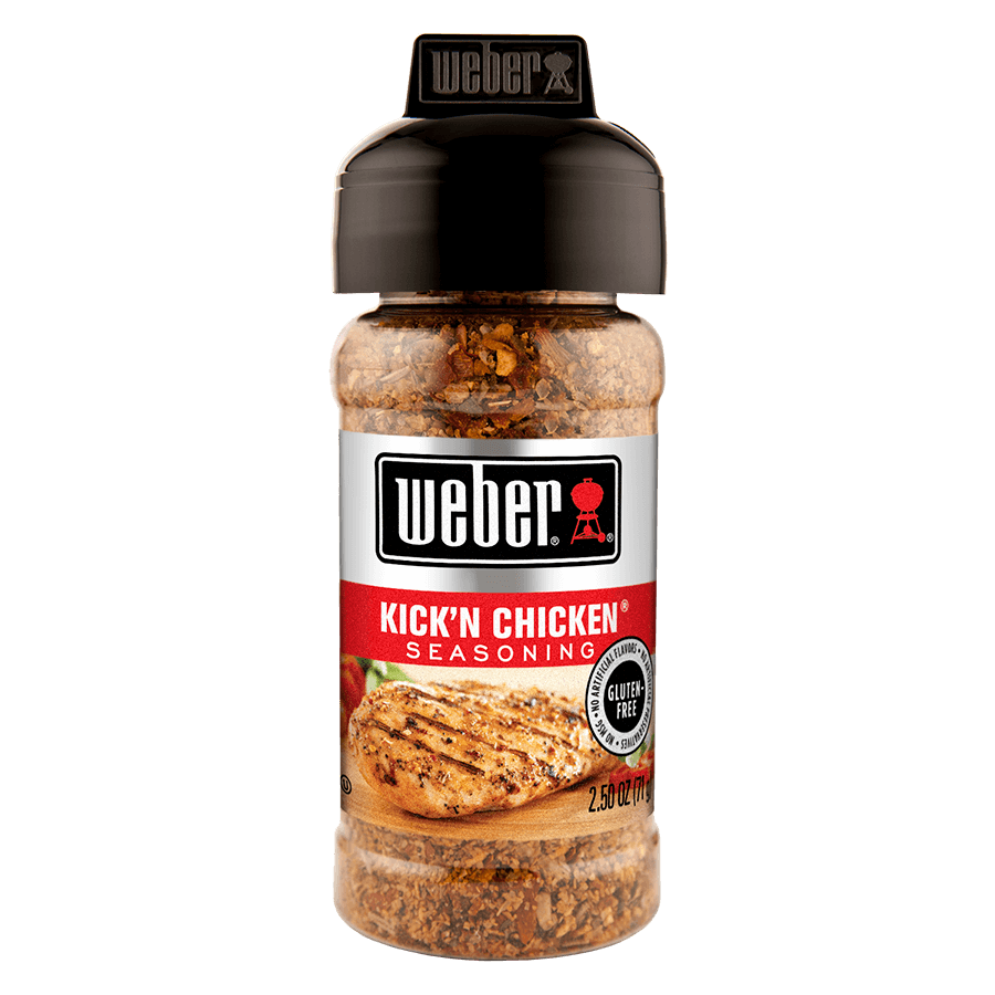Weber Kick'N Chicken Seasoning, 2.5 oz.