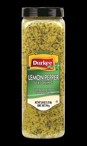 Durkee Lemon Pepper, 28 oz
