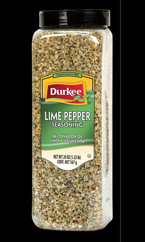 Durkee Lime Pepper Seasoning, 20 oz
