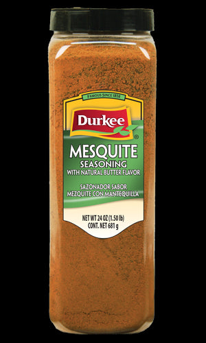 Durkee Mesquite Season w/ Butter, 24 oz