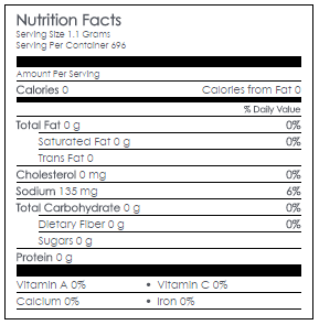 Nutritional Ingredients