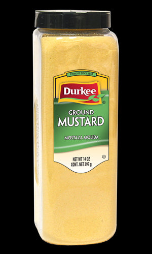 Durkee Mustard Seed, Ground 14 oz