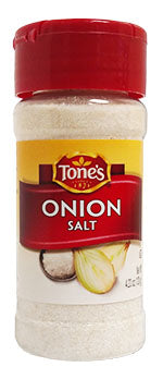Tone's Onion Salt, 4.23 oz.