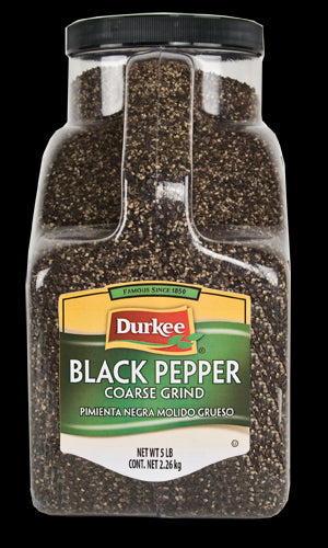 Durkee Coarse Ground Black Pepper, 5 lbs