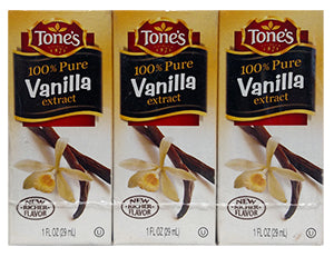 Tone's Vanilla, Extract Pure, 1 oz