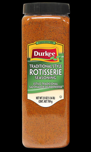 Durkee Traditional Style Rotisserie Seasoning, 25 oz