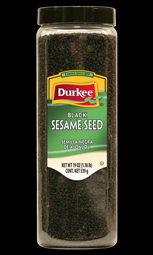 Durkee Black Sesame Seed, 19 oz.