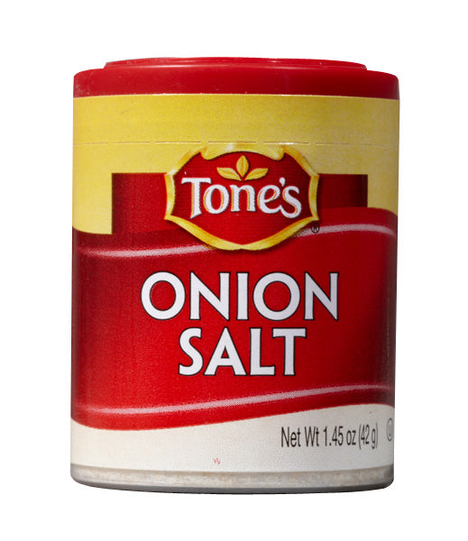 Tone's Onion Salt, (Pack of 6)