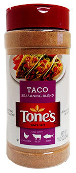 Tone's Taco Seasoning Blend, 10 oz