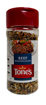 Tone's Beef Seasoning, 3 oz