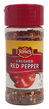 Tone's Pepper, Red Crushed 1.27 oz