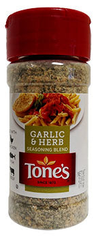 Tone's Garlic & Herb Seasoning, 2.5 oz