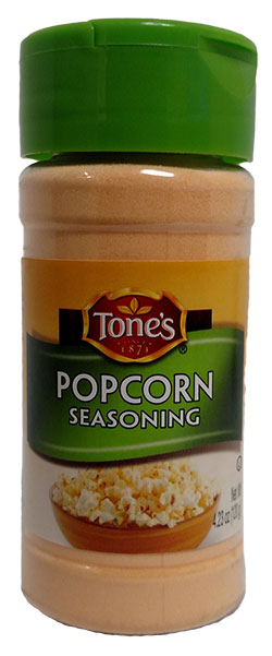 Tone's Popcorn Seasoning, 4.23 oz.