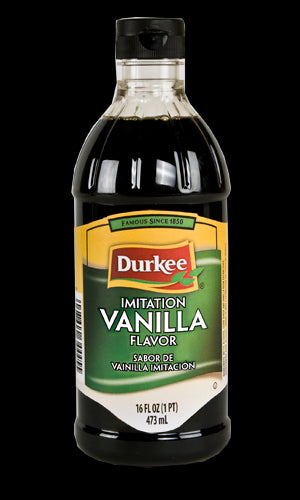 Durkee Vanilla Imitation Flavor, 16 oz
